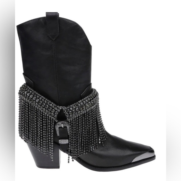 Daniel X Diamond High Noon Boot in black - Picture 2 of 5